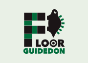 阿児様のプロジェクト「フロアガイドドン」のロゴ（2015年）